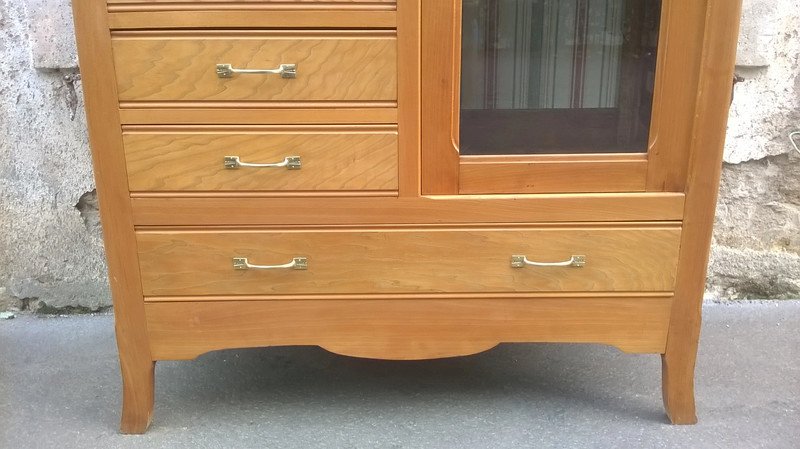 Armoire commode parisienne vitré d'hôtel 1930