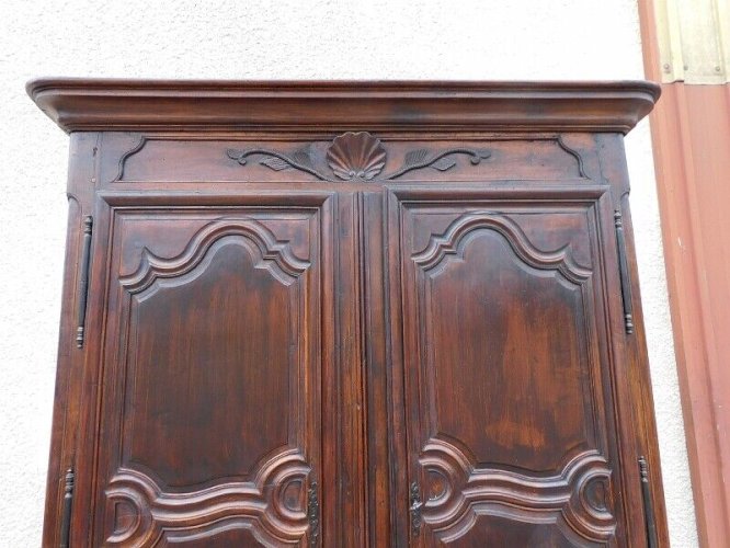 ARMOIRE LOUIS XV EN NOYER DU XVIII ème SIECLE
