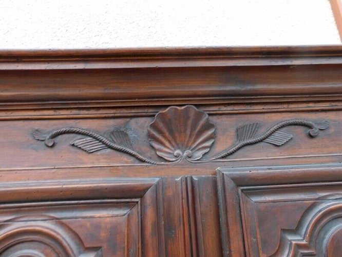 ARMOIRE LOUIS XV EN NOYER DU XVIII ème SIECLE