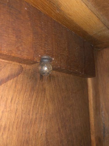 armoire vintage de style art déco