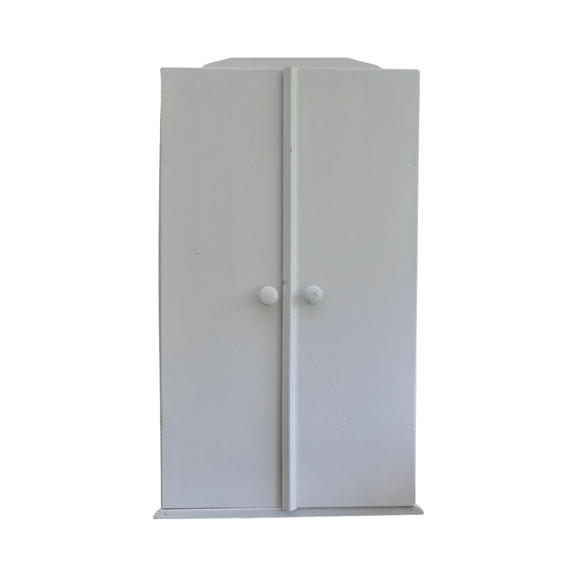 Armoire Vintage Beige Bois