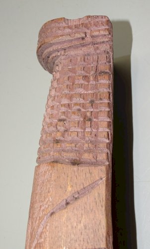 -ART PRIMITIF ART AFRICAIN GRAND MASQUE DECORATIF  BOIS COLLECTION AFRIQUE   D