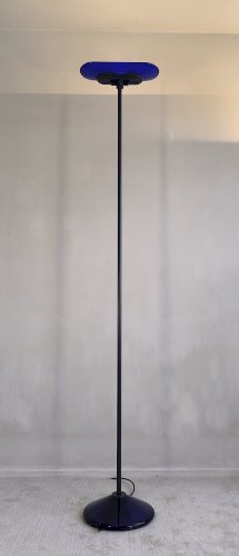 ARTELUCE Jill A380 - Magnifique lampadaire bleu Klein 1970'S  Jill A380 signé ARTELUCE