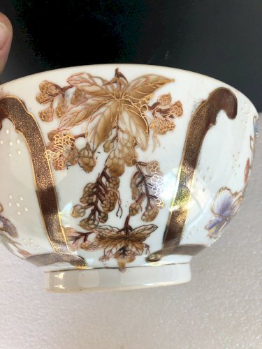 Asie Grand saladier  en porcelaine Satsuma Ou Imari du Japon, Japonais Japanese