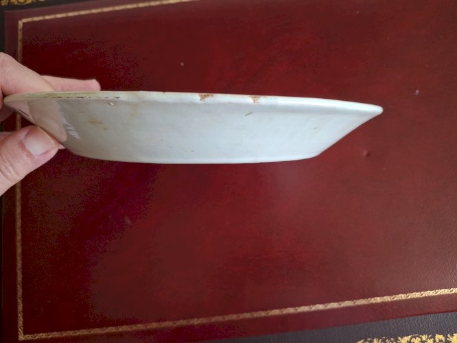 Assiette 1793 faïence de Nevers époque révolutionnaire authentique Constitution l'An 1 rare