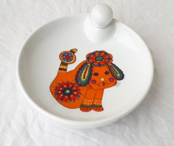 Assiette à bouillie pour bébé vintage