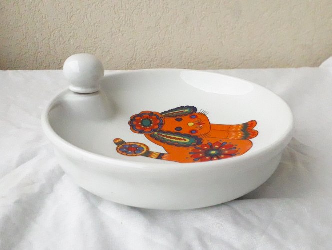 Assiette à bouillie pour bébé vintage