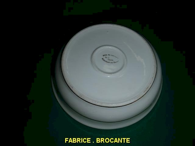 ASSIETTE A BOUILLIE POUR ENFANT EN FAIENCE DE LIMOGES