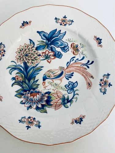 Assiette à dessert Boch Frères La Louvière - Modèle Rhodes - 19,5 cm