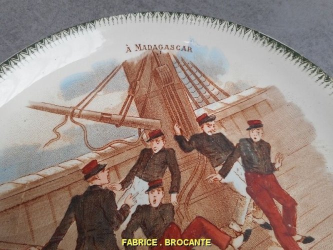 ASSIETTE A MADAGASCAR I N1