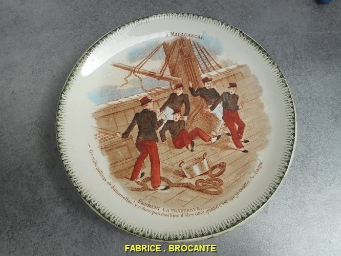 ASSIETTE A MADAGASCAR I N1