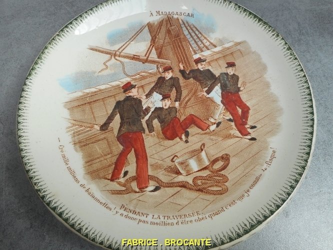ASSIETTE A MADAGASCAR I N1