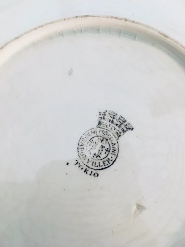 Assiette ancienne Badonviller