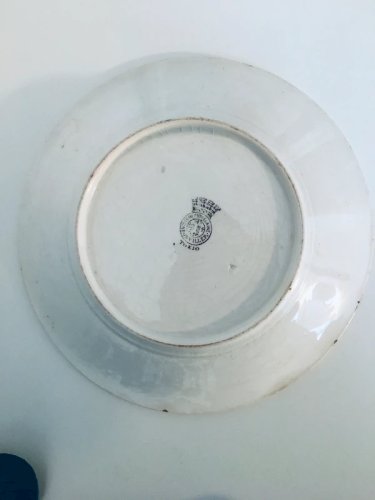 Assiette ancienne Badonviller