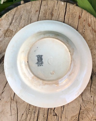 Assiette ancienne Copeland Spode England n• 204193