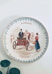 Assiette ancienne Creil et Montereau