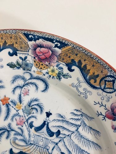 Assiette ancienne Creil et Montereau