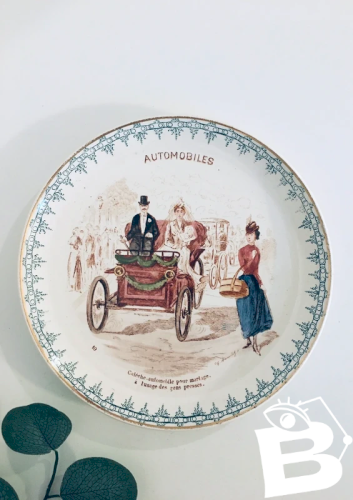 Assiette ancienne Creil et Montereau