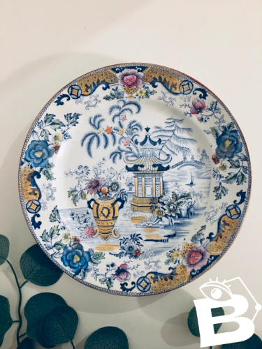Assiette ancienne Creil et Montereau