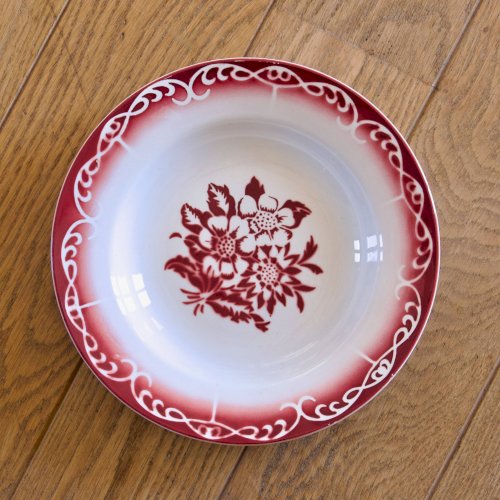 Assiette ancienne Digoin et Sarreguemines collection Prosper