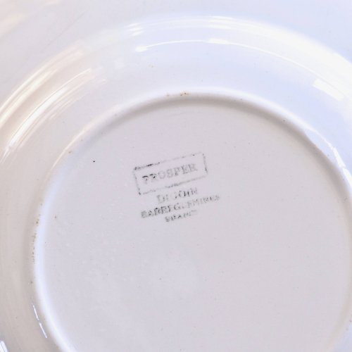 Assiette ancienne Digoin et Sarreguemines collection Prosper