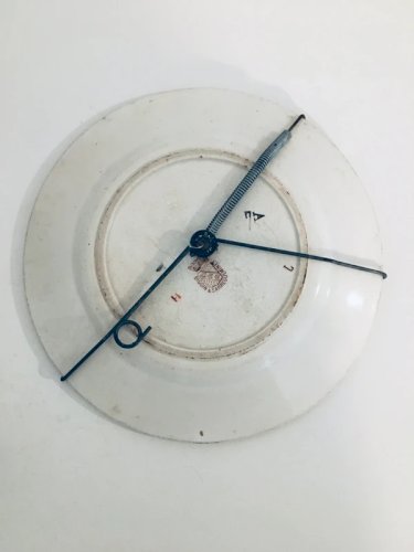 Assiette ancienne Digoin Sarreguemines