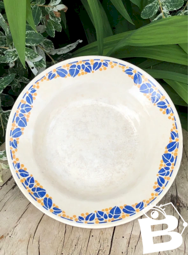 Assiette ancienne HBCM