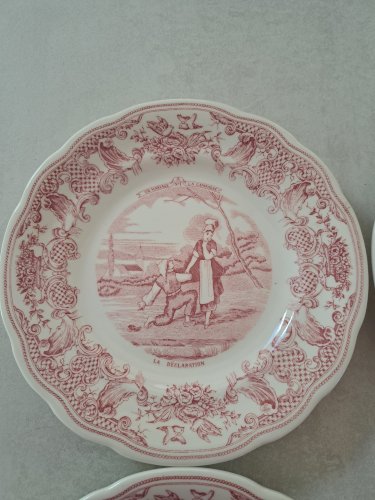Assiette ancienne