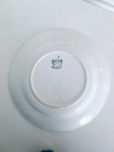 Assiette ancienne