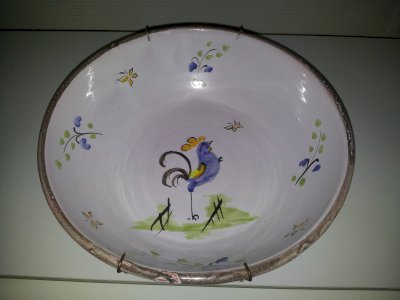 Rooster plate