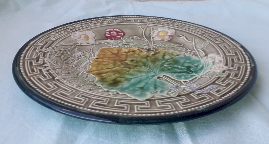Assiette barbotine Choisy