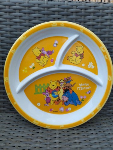 Assiette bébé Disney Winnie l'ourson