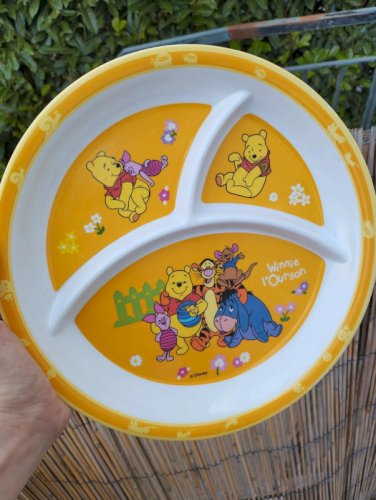 Assiette bébé Disney Winnie l'ourson