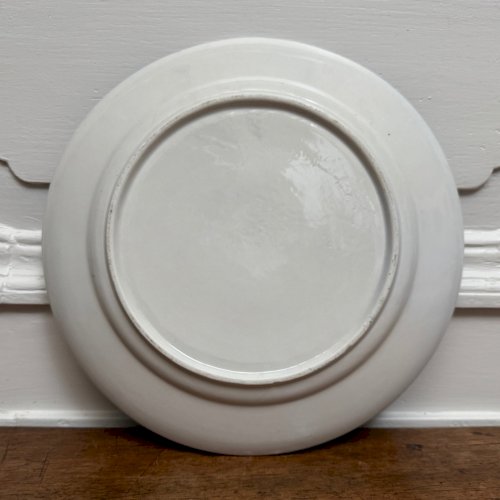 Assiette bleu et blanc Chine décor de dragon XIXe M3988