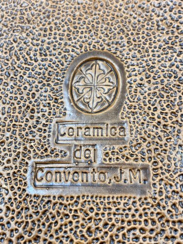 Assiette carrée en céramique Ceramica del Convento