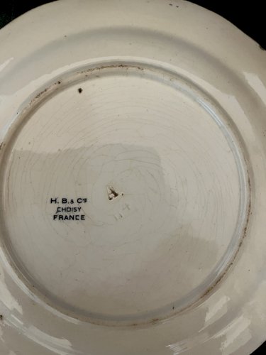 Assiette Choisy le roi  Histoire du tour de France Vélo n°7 1923 Pélissier