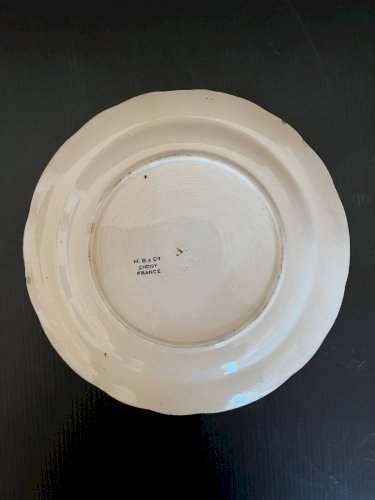 Assiette Choisy le roi  Histoire du tour de France Vélo n°7 1923 Pélissier