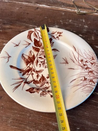 Assiette Clairefontaine S&G modèle Flowers