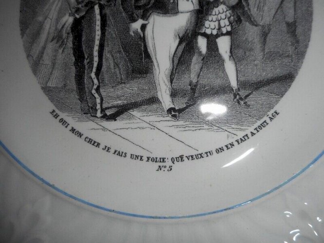 ASSIETTE CREIL ET MONTEREAU N°5