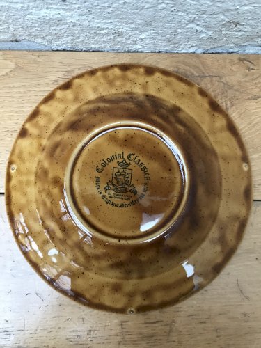 Assiette creuse Grindley Colonial Classics