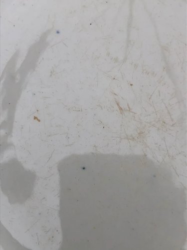 Assiette creuse rétro vintage Orchies décor Dentelle