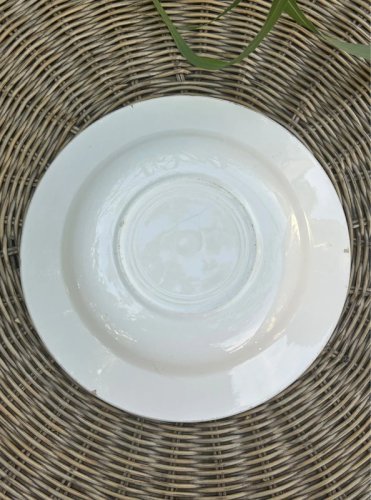 Assiette creuse rétro vintage