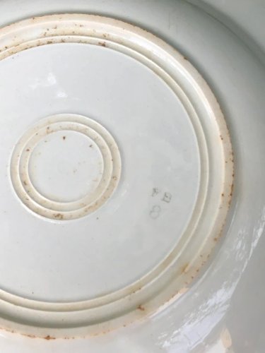Assiette creuse vintage Badonviller