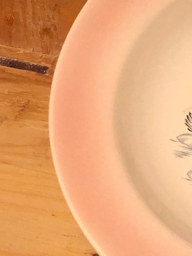 Assiette creuse vintage en céramique Italienne