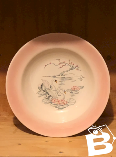 Assiette creuse vintage en céramique Italienne