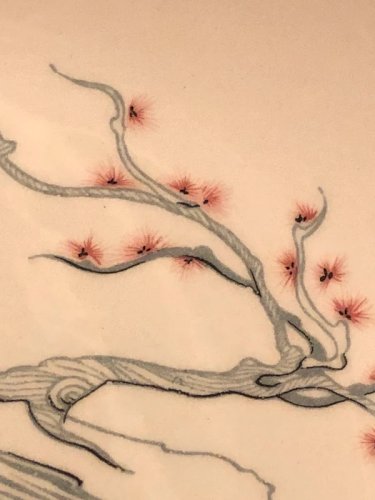 Assiette creuse vintage en céramique Italienne