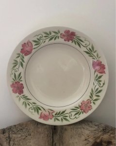 Assiette creuse vintage Moulin des Loups