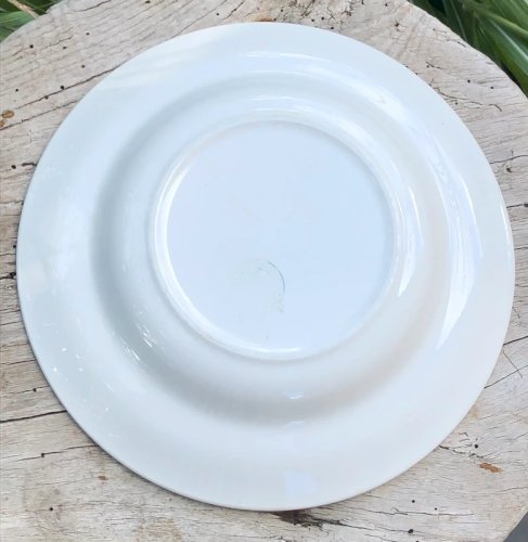Assiette creuse vintage Moulin des Loups