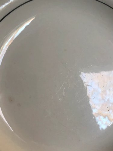 Assiette creuse vintage Moulin des Loups