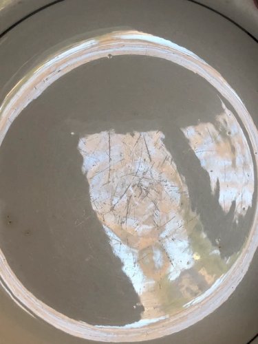 Assiette creuse vintage Moulin des Loups